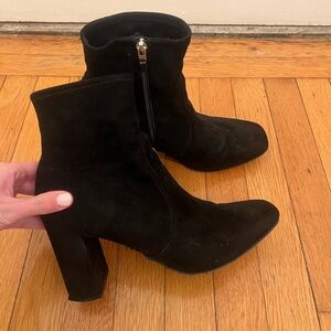 Black Suede Ankle Boots
